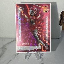 Panini Donruss Elite 2024 Xavier Worthy #186 Rookie Aspirations /875 Chiefs