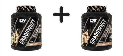 2 x Dorian Yates ShadoWhey Concentrate, Coffee & Cream - 2000g (37,50 EUR/kg)