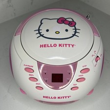 Hello Kitty CD Player Stereo AM/FM Radio Boom...