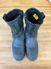 doc martens mens 11 steel toe boots (black)