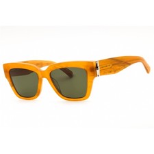 Longchamp Unisex Sunglasses Honey Acetate Rectangular Full Rim Frame LO745S 741