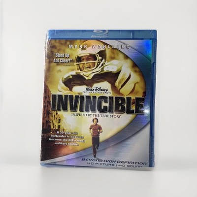 Walt Disney Invincible Blu Ray + DVD 2 Disc Set Mark Wahlberg