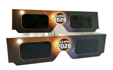 Sonnenfinsternis Brille 2026 2er Pack ISO 12312-2 CE Augenschutz 12. August
