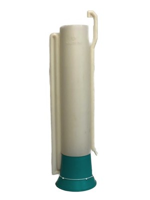 NALGENE HDPE 24  Pipet Washer Rinser Type C w/ Basket 38 OAH 5245-0050 B