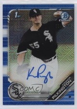 2019 Bowman Chrome Prospects HTA Choice Refractor Konnor Pilkington Auto nd3