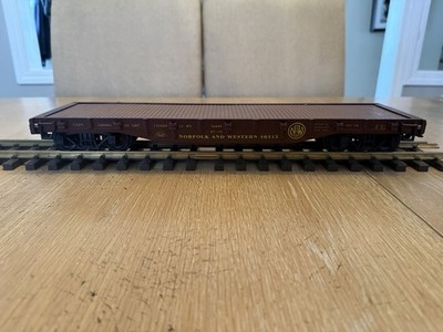 Aristo-Craft REA NORFOLK AND WESTERN RR Flat Car 46315