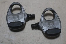 Vintage Look Bike Pedals Gray Made In France