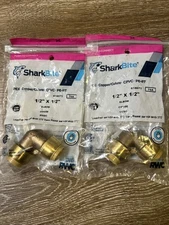 SharkBite 1/2-in Push-to-Connect 90-Degree Elbow 2 Packs