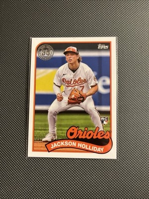 2024 Topps Update #89US-38 Jackson Holliday 1989 Topps Baseball 35th Anniversary