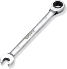 Sorako Ratcheting Combination Wrench Industrial Grade Cr-v Steel Gear A-10mm Me