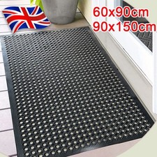Large Rubber Mats Heavy Duty Ring Matting Entrance Big Safety Workplace Outdoor