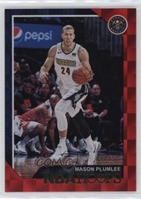 2018-19 Panini NBA Hoops Red Checkerboard 2/15 Mason Plumlee #62 1f7d