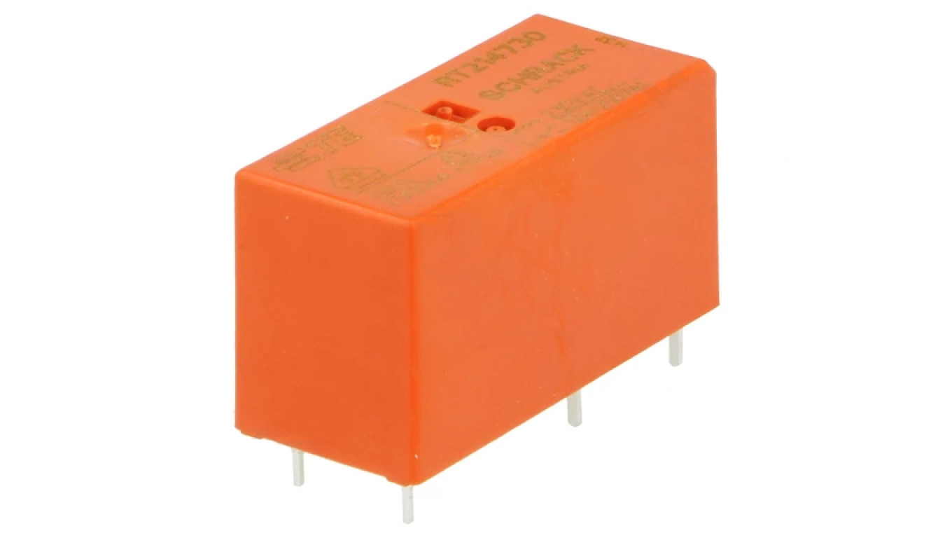 Electromagnetic Relay SPDT 230VAC 12A 250VAC 1419108-6 /T2UK
