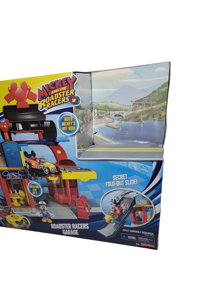 Fisher- DTT85 Roadster Racers Garage Disney Mickey Mouse Clubhouse