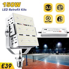 480V -150 Watts LED Retrofit Kits Light Street Parking Lot Shoebox Fixture 5000K