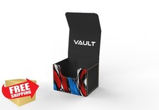 Realm Guard The Vault TCG MTG 100+ Card Deck Boxes White Blue Red