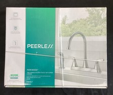 Peerless Parkwood Kitchen Faucet with Sidespray Polished Chrome P2835LF M18