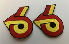 2 BUICK 3x3 TURBO 6 SEW/IRON ON PATCH EMBLEM EMBROIDERED BADGE