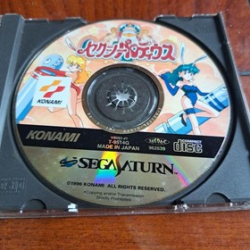 Sexy Parodius Sega Saturn KONAMI Shooting Game Tested Japan