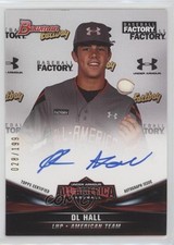 2017 Bowman Draft Under Armour All-America Game 28/199 DL Hall #UAA-5 Auto 00jz