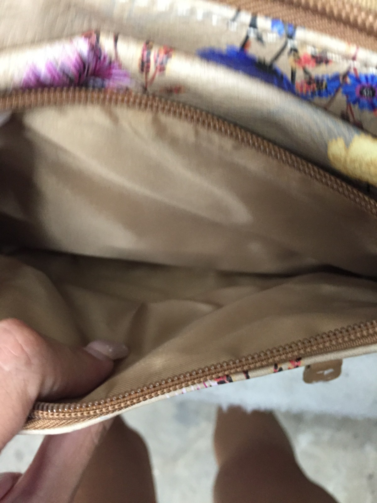 MultiSac Multi Compartment Mini Purse Butterfly F… - image 4