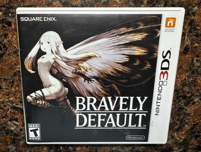 Authentic Bravely Default CIB Nintendo 3DS w/ Inserts, T-Teen NTSC-U/C 2014
