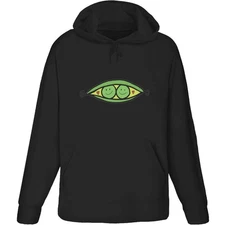 'Two Happy Peas in a Pod' Adult Hoodie / Hooded Sweater (HO049030)