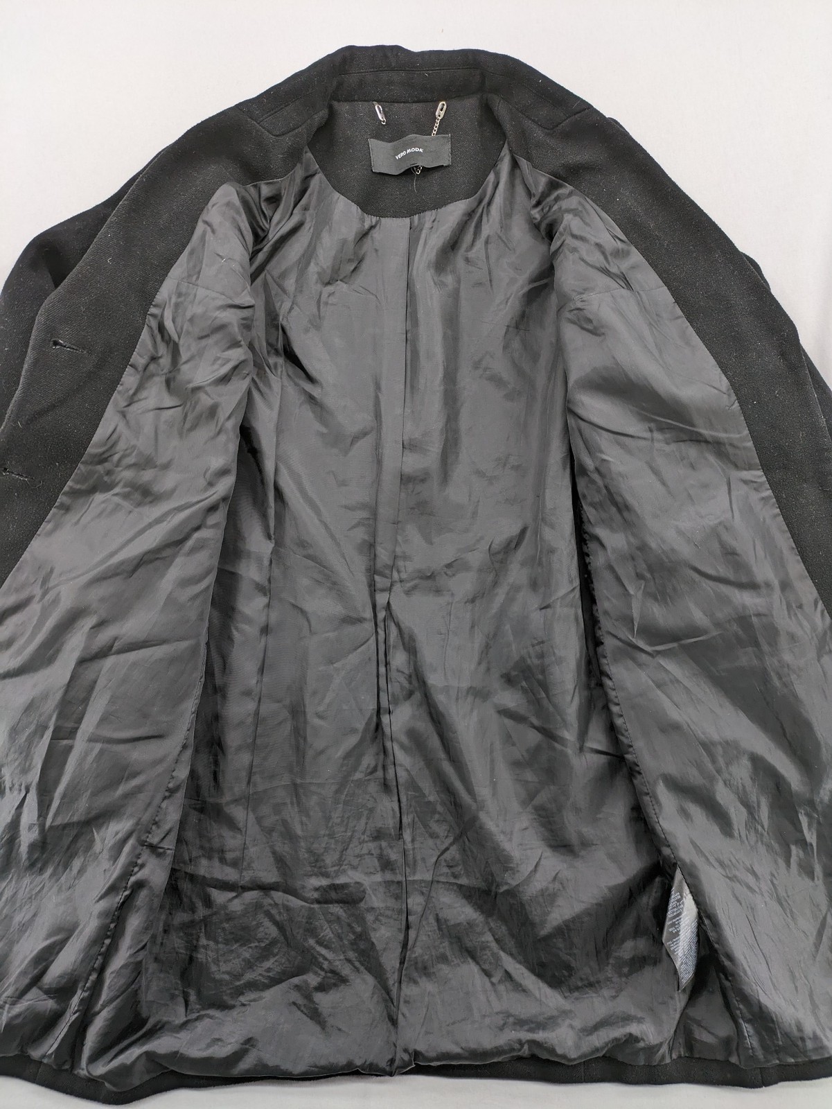 Vero Moda Damen Mantel Schwarz Business Elegant Langarm Übergangsmantel image 7