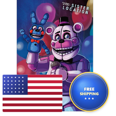 Trends International Five Nights At Freddys - Wall Poster Push