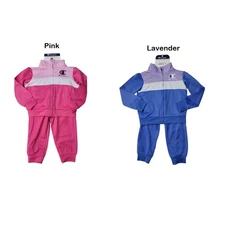Champion Toddler Girls 2-Piece Easy Care Active Track Set