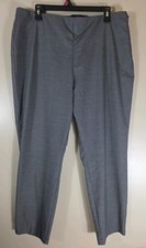9 West Side Zip Skinny Size 18 Houndstooth Stretch Waist Professional Office EUC