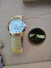 Norfolk Southern Vintage SEIKO RAILROAD APPROVED Watch 7N43-9070 Day Date +Token