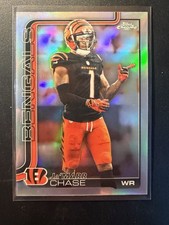2025 Topps Chrome JaMarr Chase Refractor #58 Cincinnati
