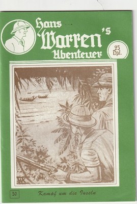 Hans Warren`s Abenteuer - Nachdruck Heft Nr.  50