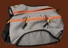 Diaper Dude Diaper Bag Dad's Gray Orange Pockets Sling Bag — photo 1