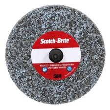 Scotch-Brite Roloc Deburr & Finish PRO Unitized whl, DP-UR, 6C Medium+, TR