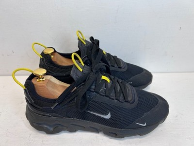 Nike React Live schwarze Turnschuhe Herren Schnürschuhe DO6707-001 UK-Größe 9