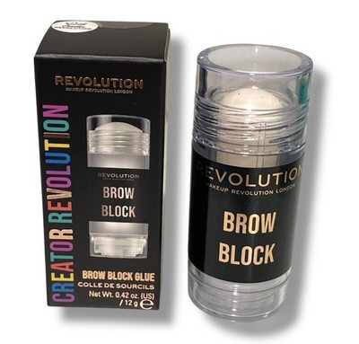 Makeup Revolution Creator Revolution Brow Block Glue Colle De Sourcils 0.42 Oz