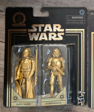 Star Wars Commemorative Edition Skywalker Saga Gold Darth Vader & Stormtrooper