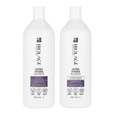 Matrix Biolage Ultra Hydrasource Shampoo Conditioner Set 33.8 oz