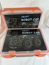 2x Elegoo Smart Robot Car Kit V3.0 STEM Arduino Rover Lot — Incomplete, As-Is 
