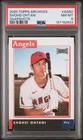 157182633 Shohei Ohtani 2020 Topps Archives Snapshots #AS-SO PSA 8