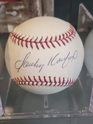 SANDY KOUFAX  Signed Baseball No COA