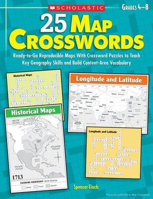 25 Map Crosswords by Spencer Finch
