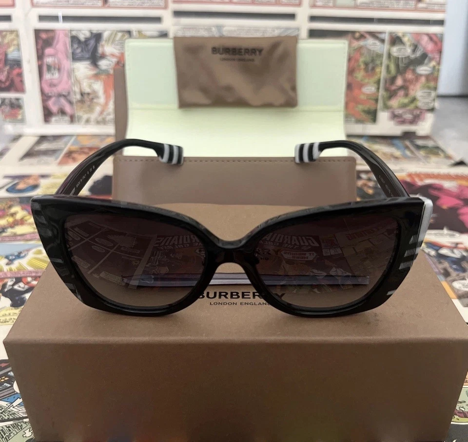 Burberry Meryl OBE4393F Women Eyeglasses Square Havana 54mm New & Authentic NIB - Image 3 of 4