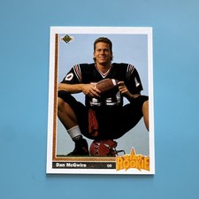 1991 Upper Deck - Star Rookie Dan McGwire #7 (RC)