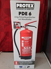 Protex Feuerlöscher 6 Kg Pulverdauerdrucklöscher