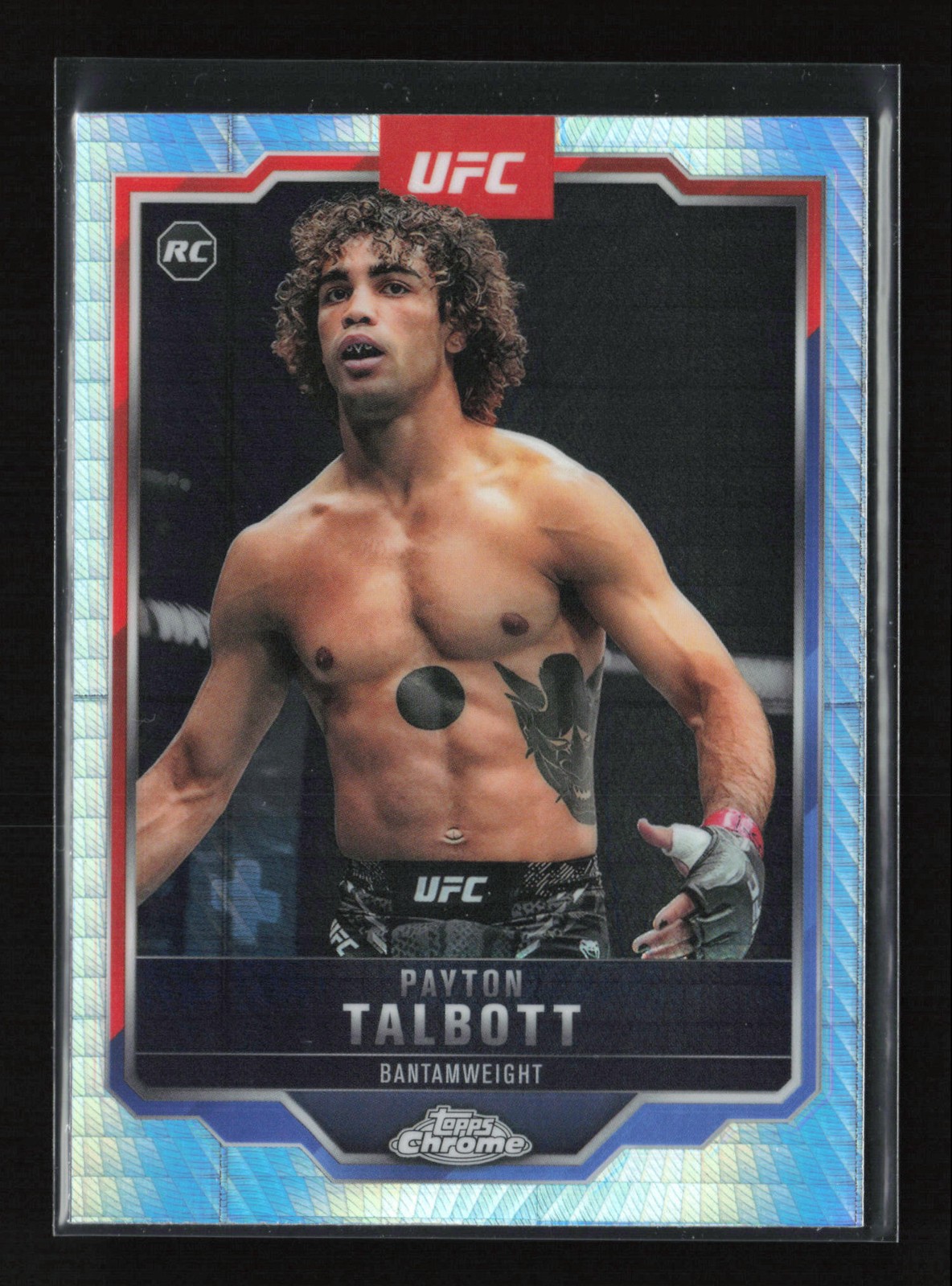 2025 Topps Chrome UFC Payton Talbott #141 Prism Refractor