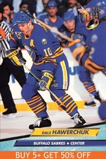 1992-93 Ultra #15 Dale Hawerchuk Buffalo Sabres Hockey