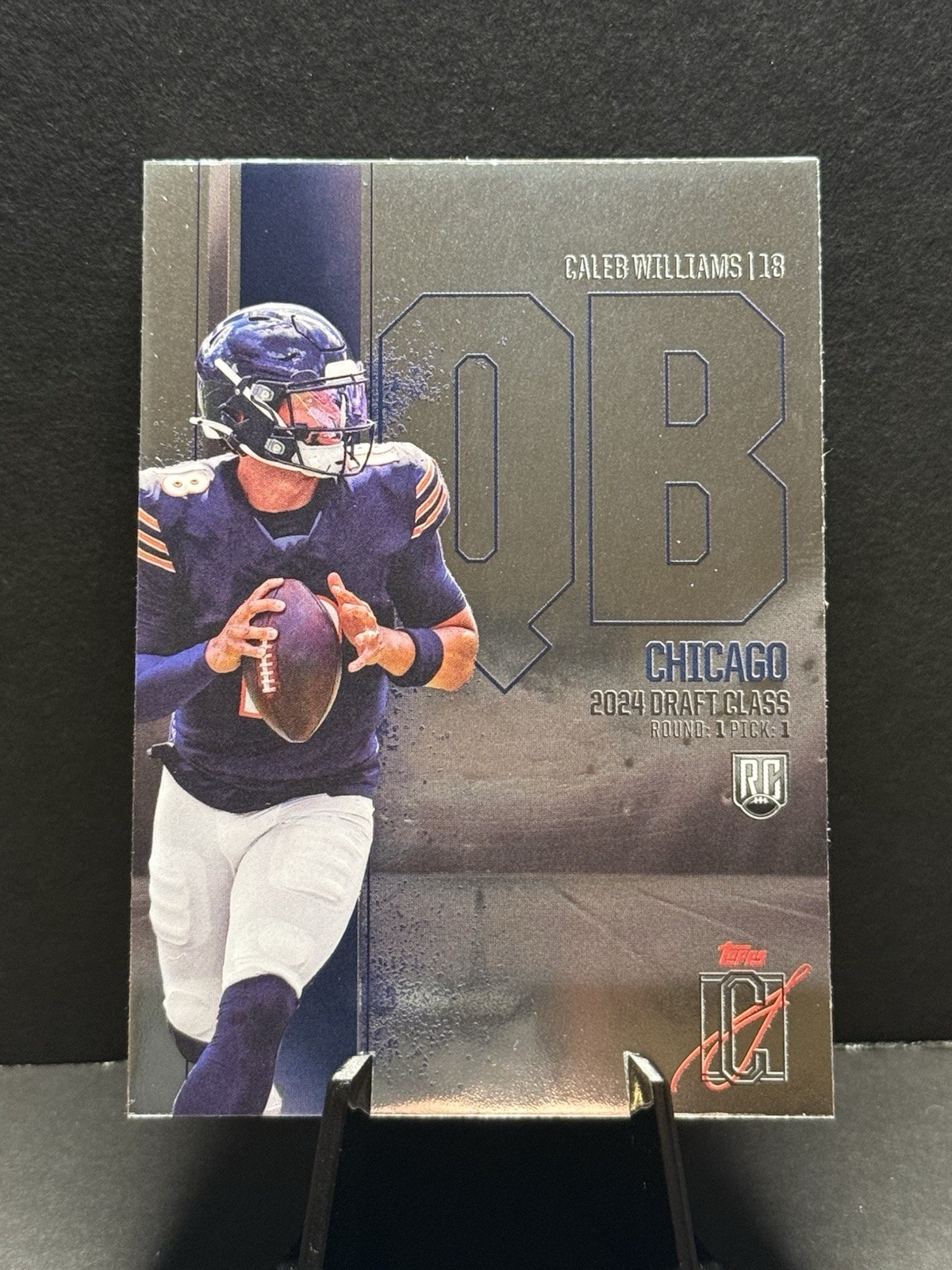 Caleb Williams 2024 Topps Signature Class Chrome Rookie 🔥💎🔥 Bears #RCV-24